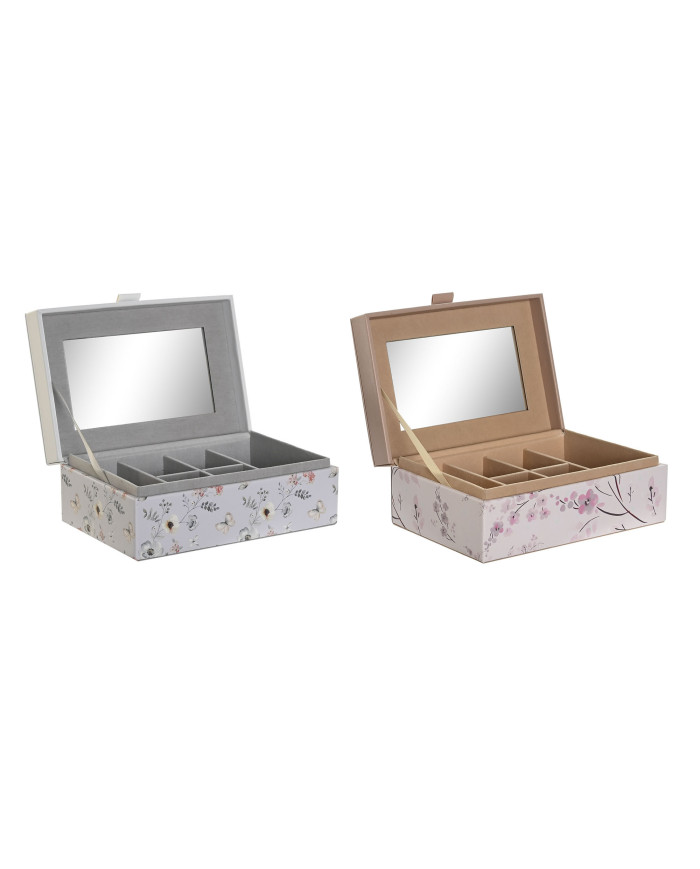 JOYERO PU CRISTAL 18X12,5X7,5 2 SURT.
