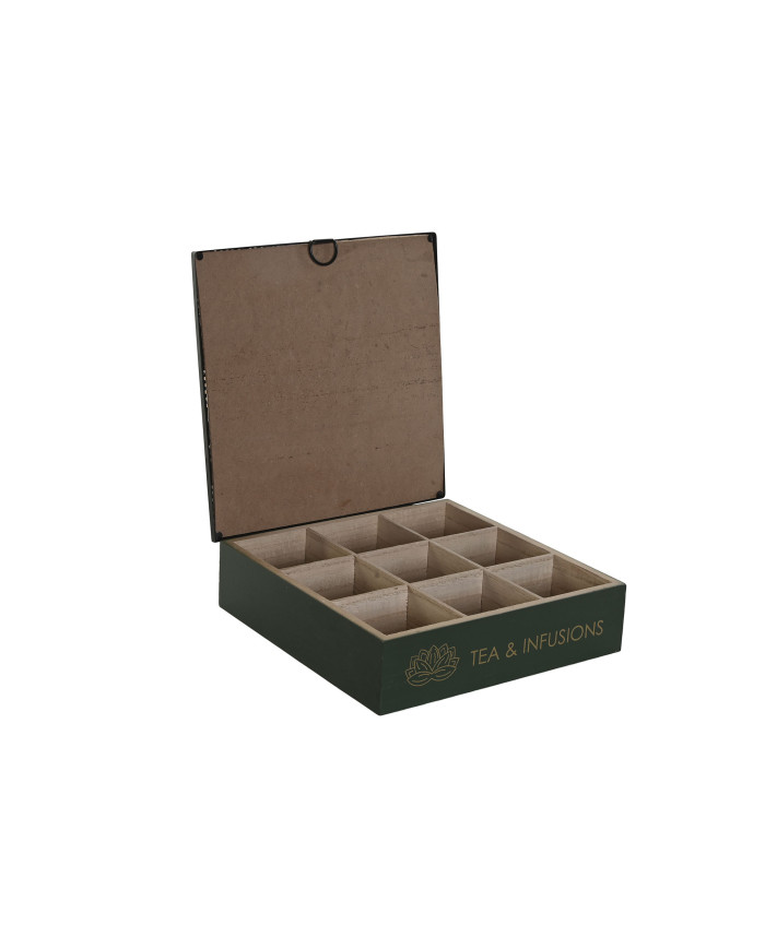 CAJA INFUSIONES MDF 24X24X7 NATURAL