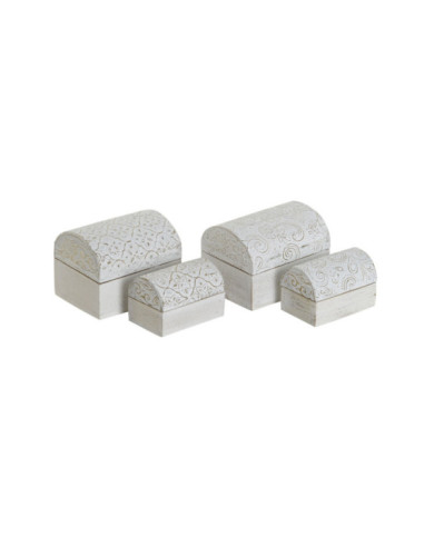 JOYERO SET 2 MANGO ALUMINIO 10,5X8X8 2 SURT.