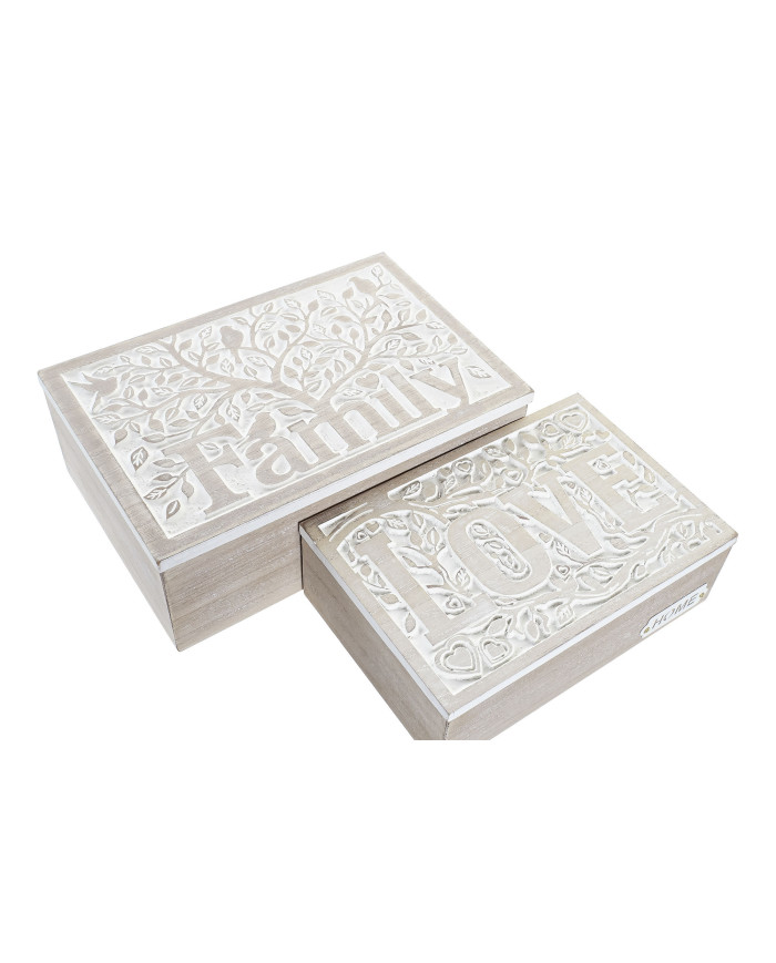 CAJA SET 2 MDF 24X16X8,5 NATURAL