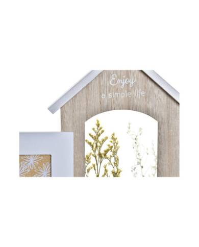 MARCO MULTIFOTO MDF CRISTAL 42X7X29 FLOR 2 SURT.