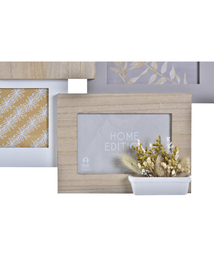 MARCO MULTIFOTO MDF CRISTAL 55X4X41 FLOR 2 SURT.