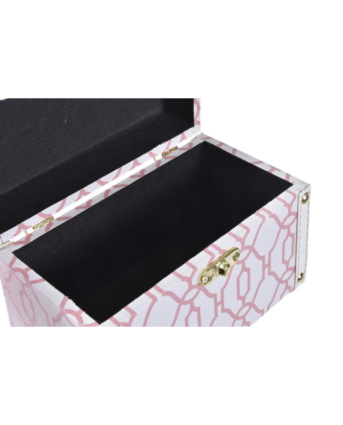 CAJA SET 2 LIENZO MADERA 24X18X19 NARANJA