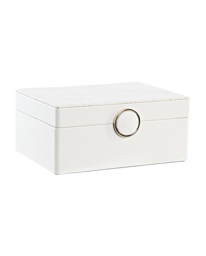 JOYERO PU MDF 17X13X8,5 MARFIL