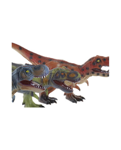 JUGUETE PVC 60X17X28 DINOSAURIOS BLANDO 3 SURT.