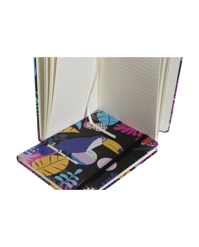 LIBRETA CARTON PAPEL 13X1,2X18 AVES 2 SURT.