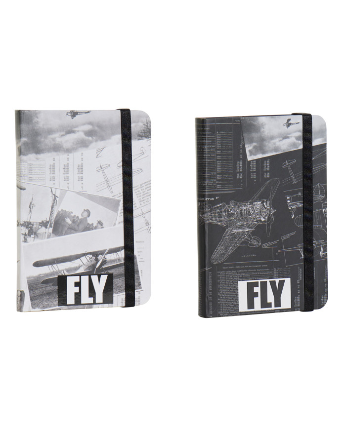 LIBRETA CARTON PAPEL 9,5X1,5X14 80H, 2 SURT.