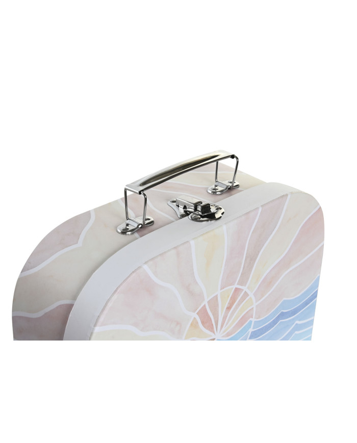 CAJA SET 3 CARTON METAL 28X9,5X20 2 SURT.
