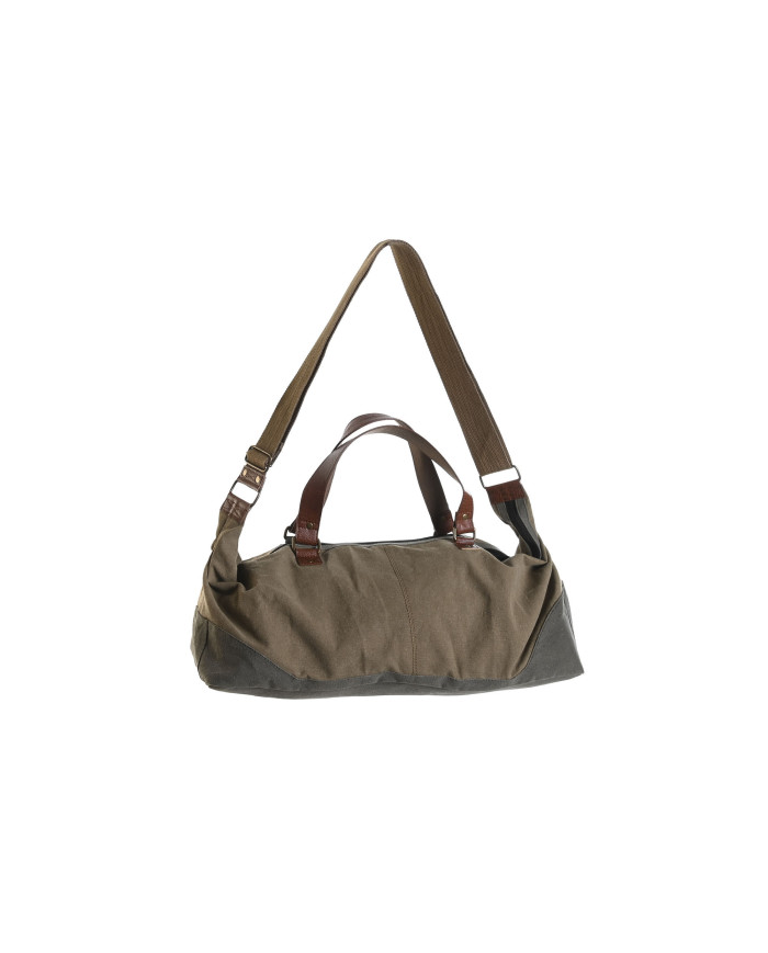 BOLSA CANVAS CUERO 53X22X23 19 BEIGE