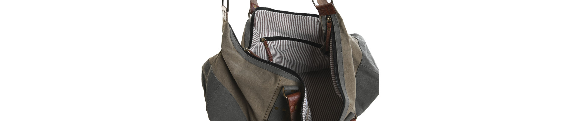 BOLSA CANVAS CUERO 53X22X23 19 BEIGE