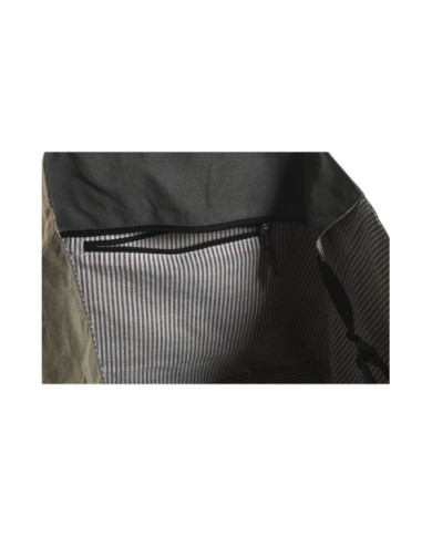 BOLSA CANVAS CUERO 48X22X40 26 BICICLETA BEIGE