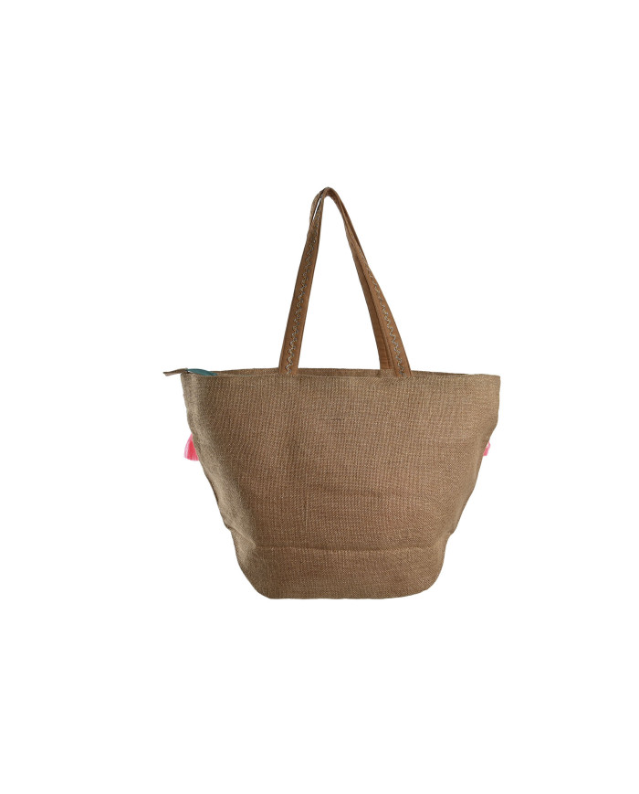 BOLSO YUTE ALGODON 58X19X63 NATURAL