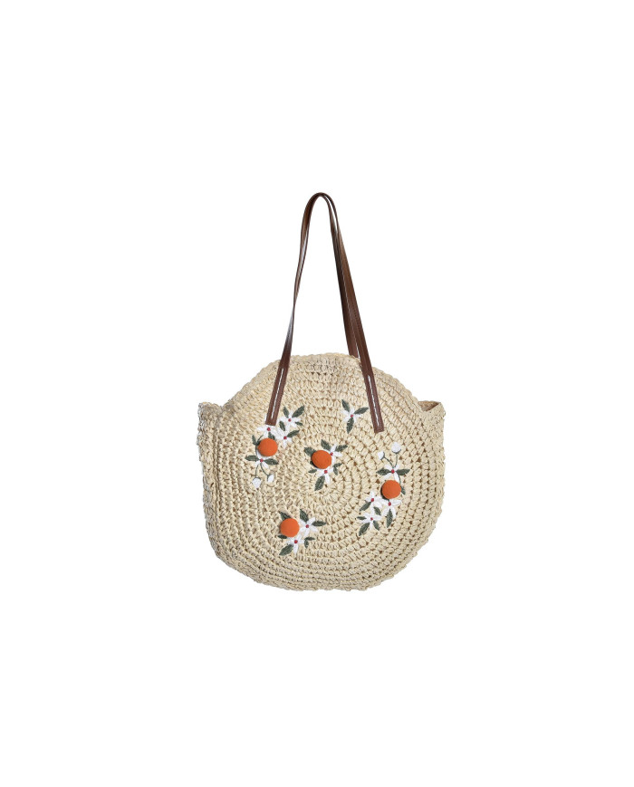 BOLSO ALGODON PU 40X15X40 NATURAL