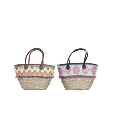 BOLSO SEAGRASS PU 56X27X30 CAPAZO 2 SURT.