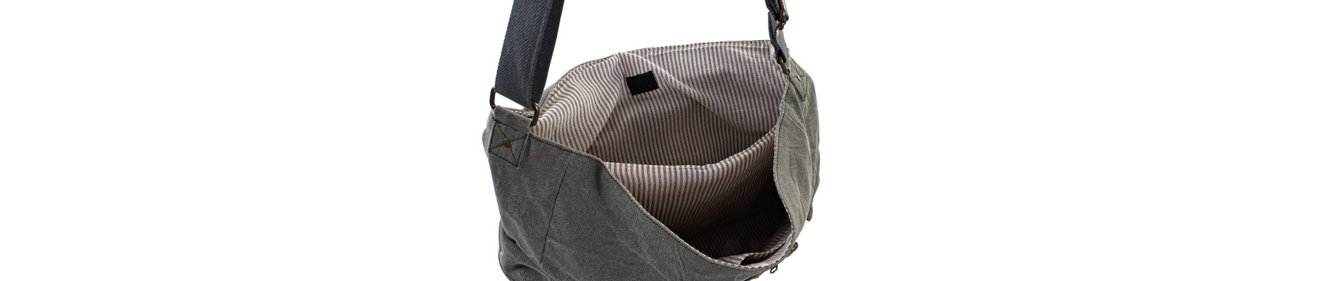 BANDOLERA LIENZO CUERO 48X10X37 23 BICICLETA