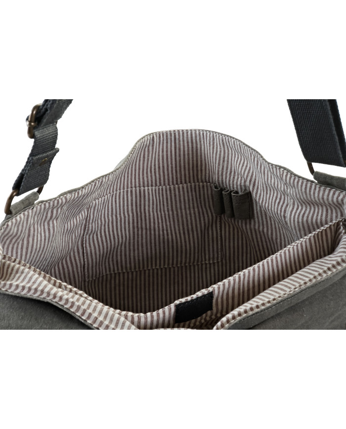 BANDOLERA LIENZO CUERO 48X10X37 23 BICICLETA