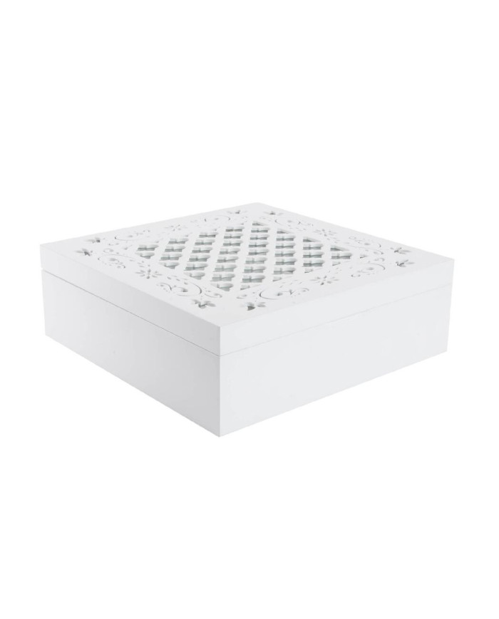 CAJA INFUSIONES MADERA 24X24X8