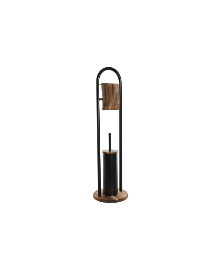 PORTARROLLOS ACACIA INOX 22X22X80 ESCOBILLERO