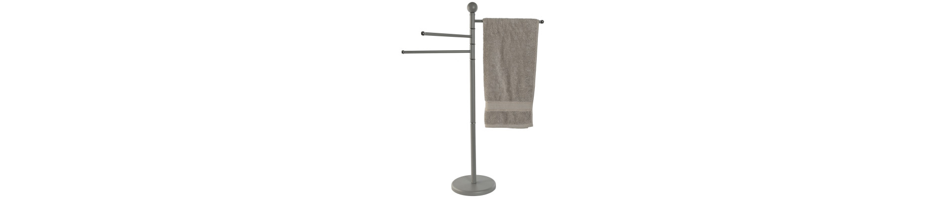 TOALLERO METAL CEMENTO 43X22X90 2 SURT.