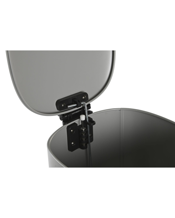 PAPELERA METAL INOX 25X20X27 GRIS