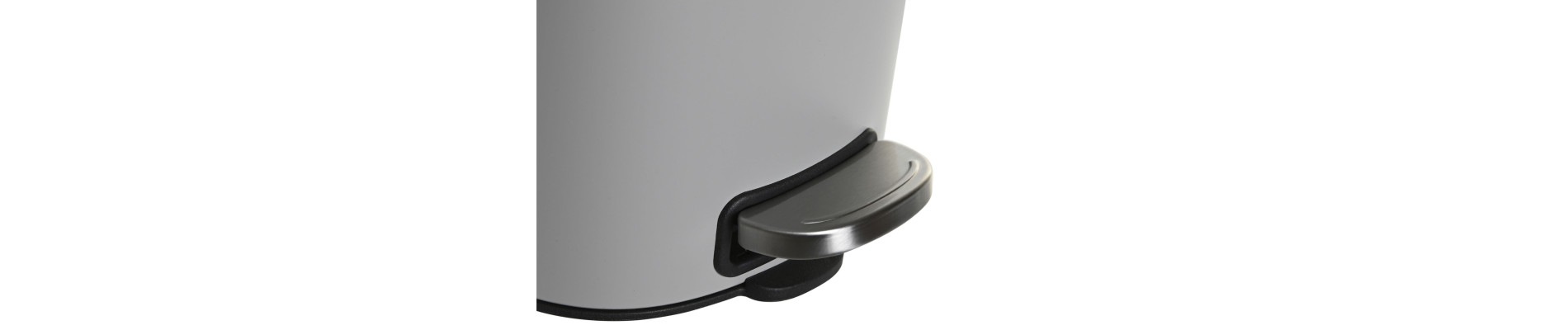PAPELERA METAL INOX 25X20X27 GRIS