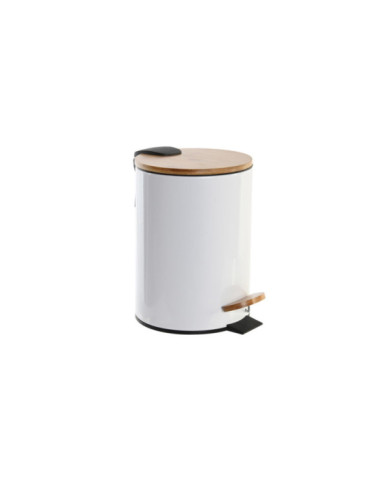 PAPELERA METAL BAMBU 17X22,5X24,5 3L BRILLANTE