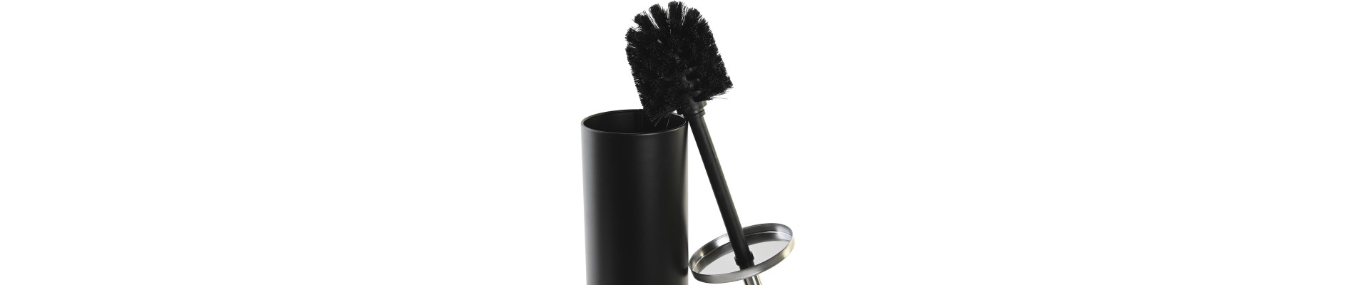 ESCOBILLERO METAL INOX 10X10X38,4 NEGRO