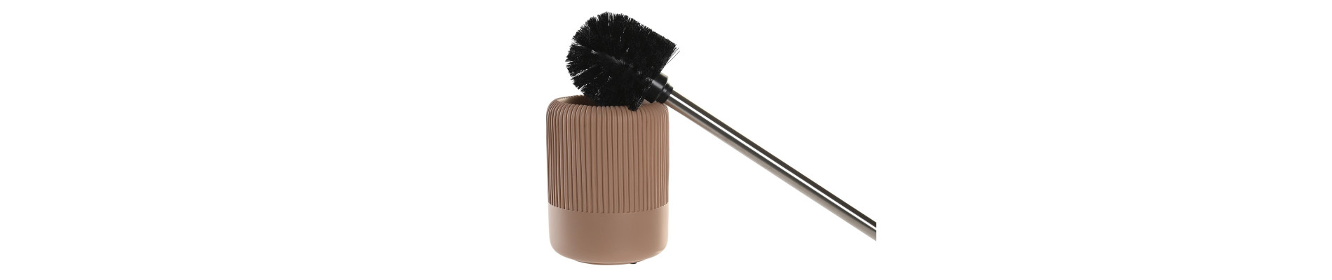 ESCOBILLERO CEMENTO INOX 11X11X36,5 MATE TERRACOTA