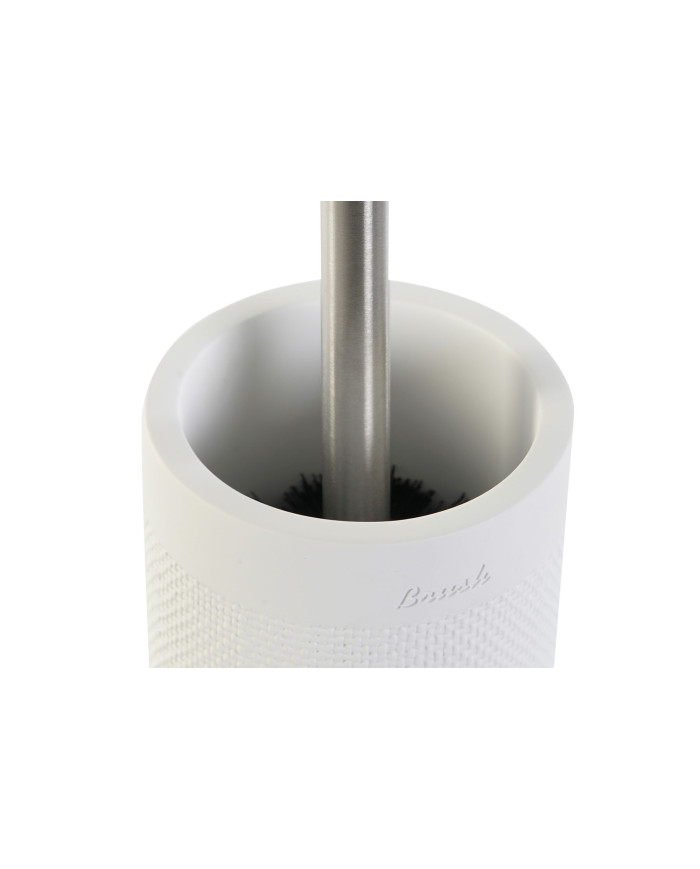 ESCOBILLERO CEMENTO INOX 10X10X37 MATE BLANCO