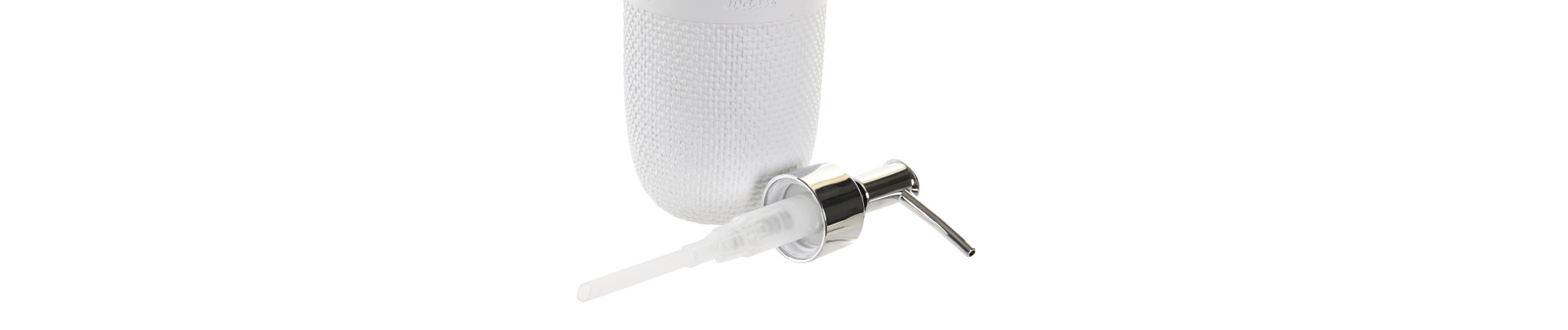 DOSIFICADOR CEMENTO PP 8,5X7,5X16,5 MATE BLANCO
