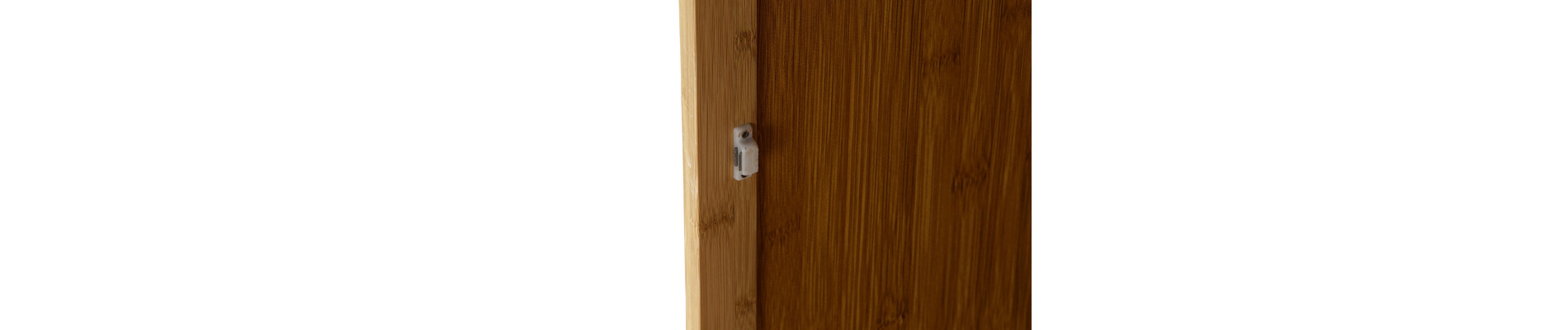 ESTANTERIA BAMBU 40X40X90 3EST, PUERTA NATURAL