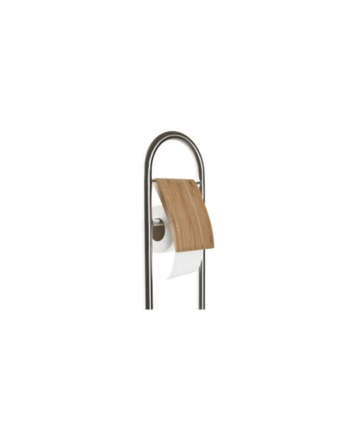 PORTARROLLOS BAMBU INOX 22X22X80 ESCOBILLERO