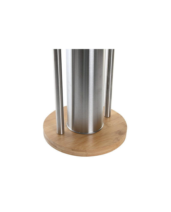 PORTARROLLOS BAMBU INOX 22X22X80 ESCOBILLERO