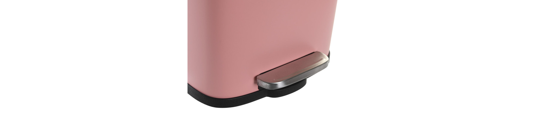PAPELERA METAL PP 21X18X29,5 5 L, CERRADO LENTO