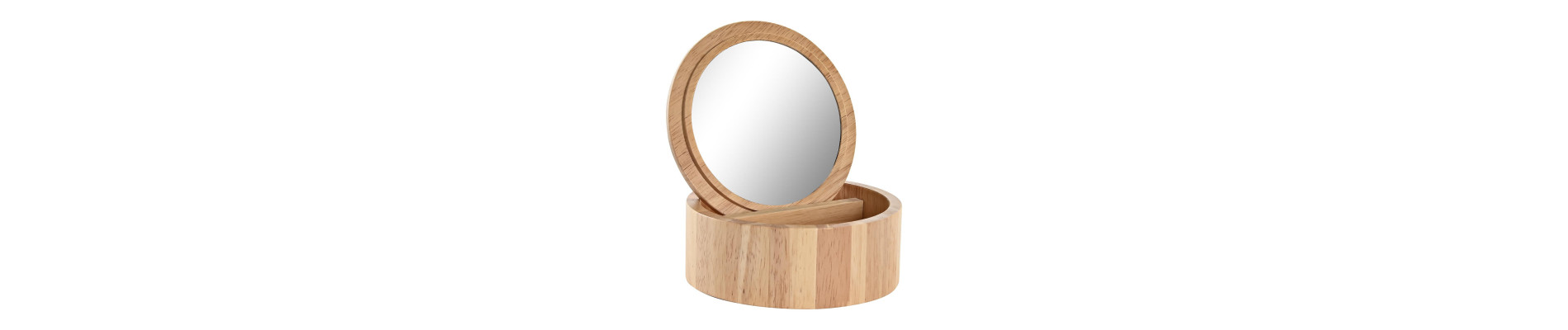 JOYERO SET 2 NACAR BAMBU 25X15X12 HOJAS NATURAL