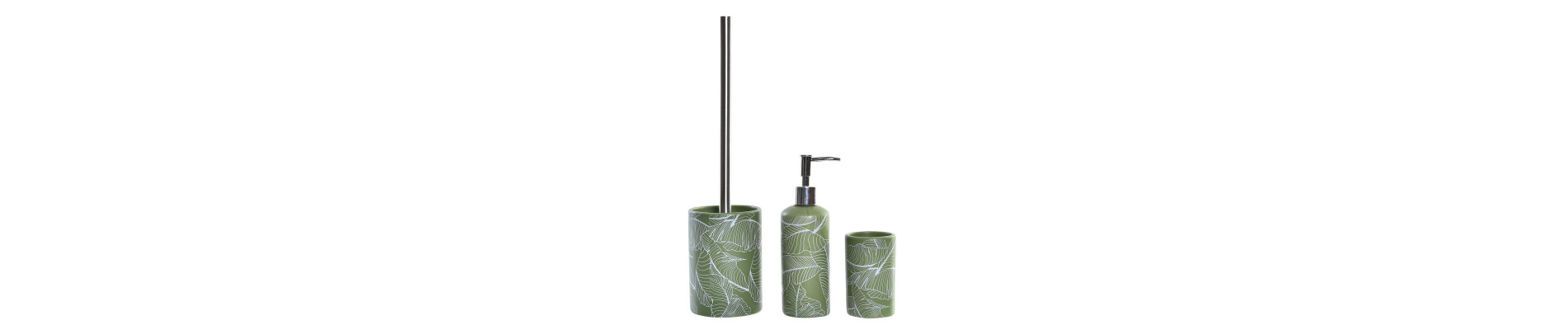 BAÑO SET 2 PS 8,5X8,5X14,5 MATE 2 SURT.