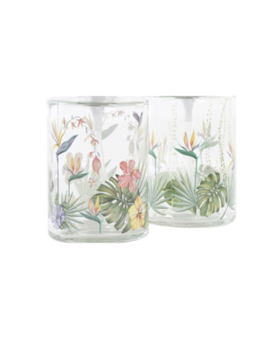 DOSIFICADOR CRISTAL ABS 10X8X17 450ML 2 SURT.