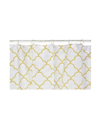 CORTINA POLIESTER 180X180 90GSM BLANCO