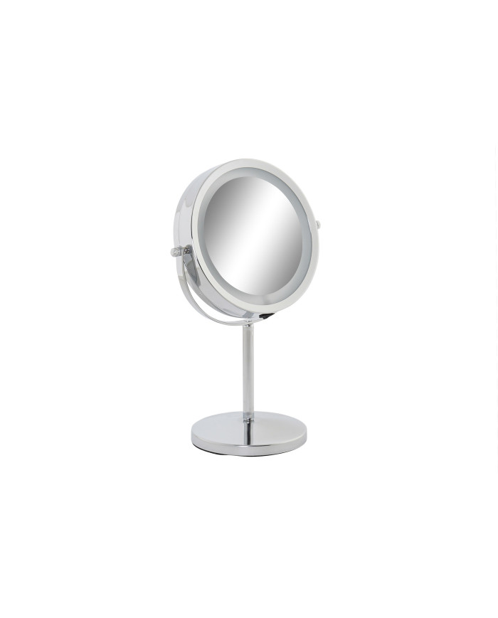 ESPEJO LED METAL 21,5X13,5X32,5 1X/5X PLATEADO