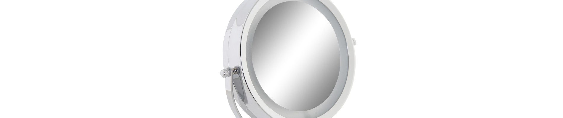 ESPEJO LED METAL 21,5X13,5X32,5 1X/5X PLATEADO
