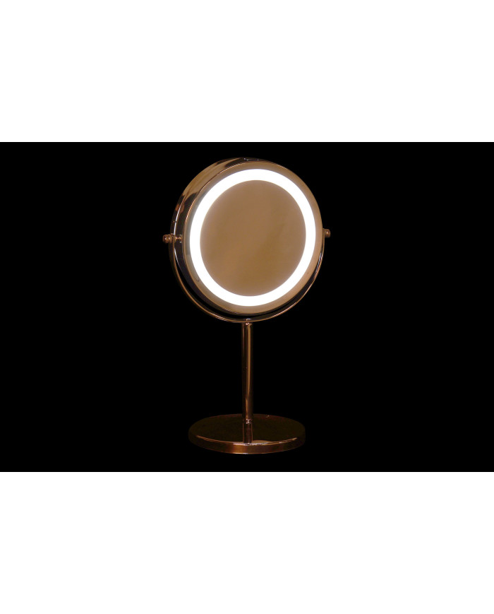 ESPEJO LED METAL 21,5X13,5X32,5 1X/5X PLATEADO
