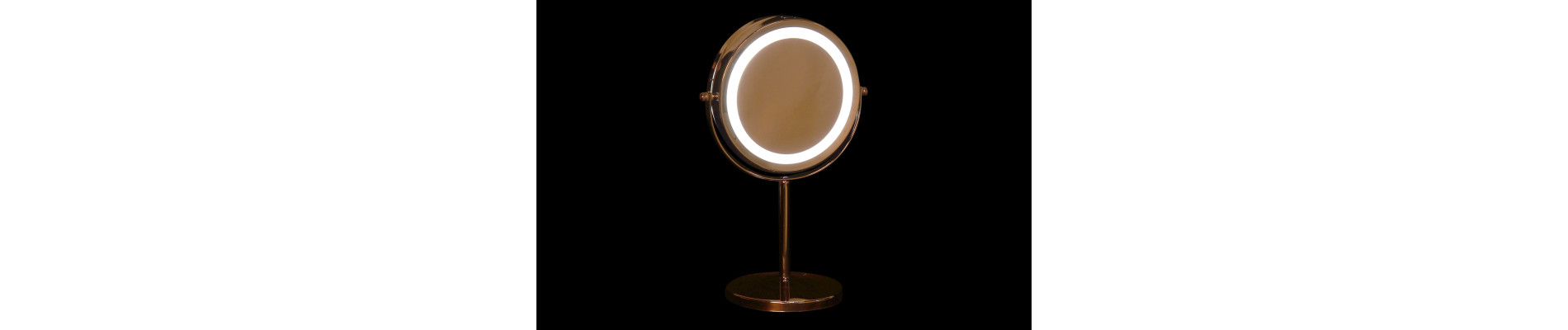 ESPEJO LED METAL 21,5X13,5X32,5 1X/5X PLATEADO
