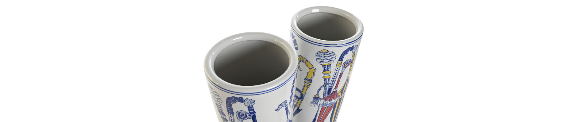 PARAGUERO PORCELANA 19,5X19,5X45 PARAGUAS 2 SURT.