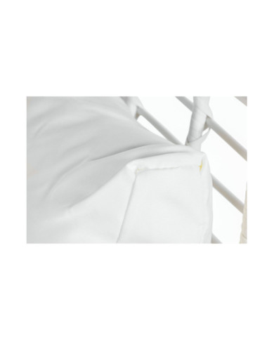 SILLON RATAN SINTETICO ACERO 130X68X146 2 PLAZAS
