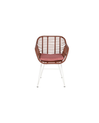 SILLA SET 3 RATAN SINTETICO 56X57,5X82 CON COJINES