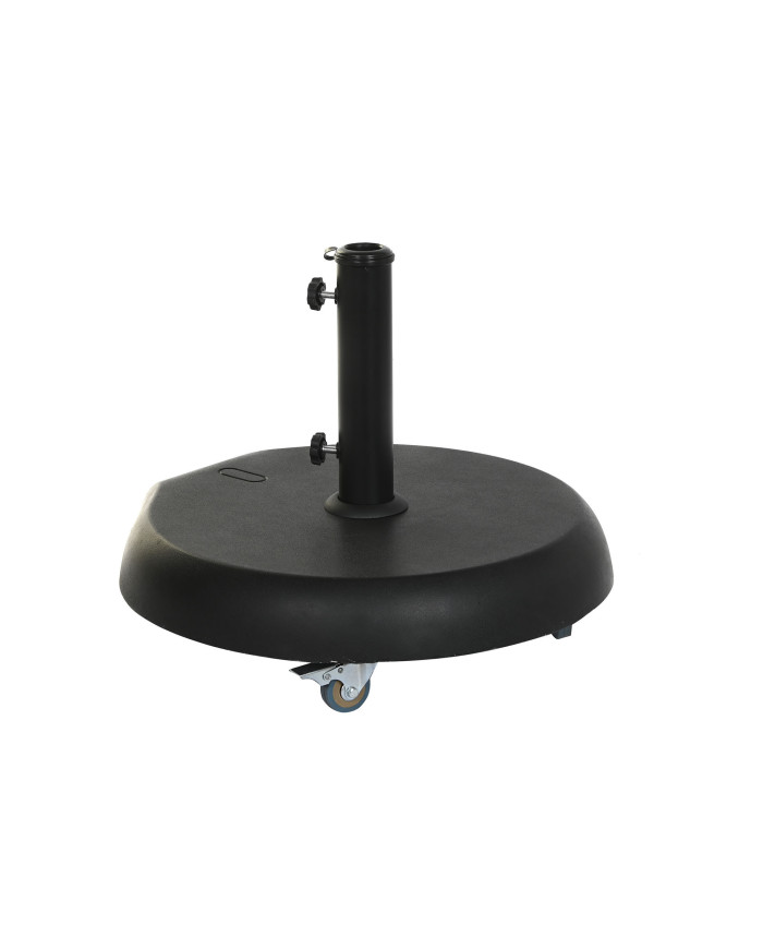 BASE PARASOL HORMIGON INOX 54X52,5X42 35KG, RUEDAS