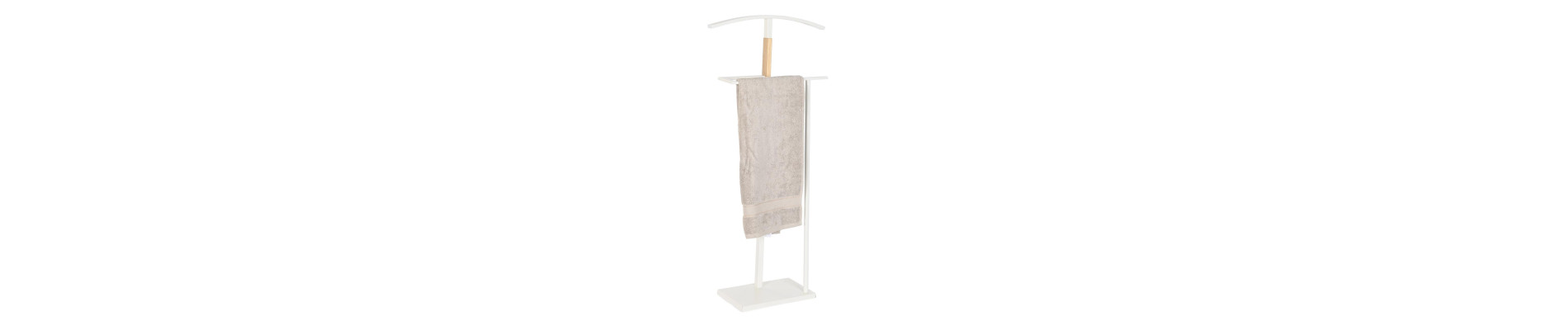 GALAN ACERO MADERA 48X20X106,5 BLANCO