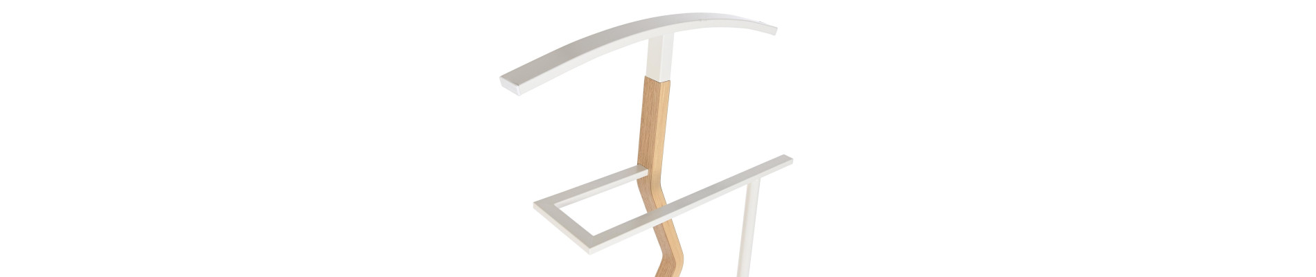 GALAN ACERO MADERA 48X20X106,5 BLANCO