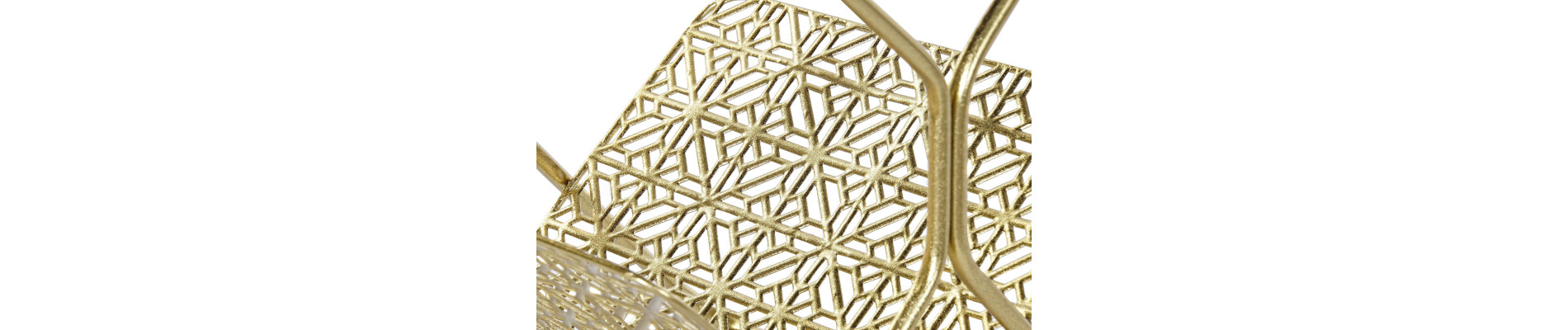 REVISTERO METAL ESPEJO 45X45X55 DORADO