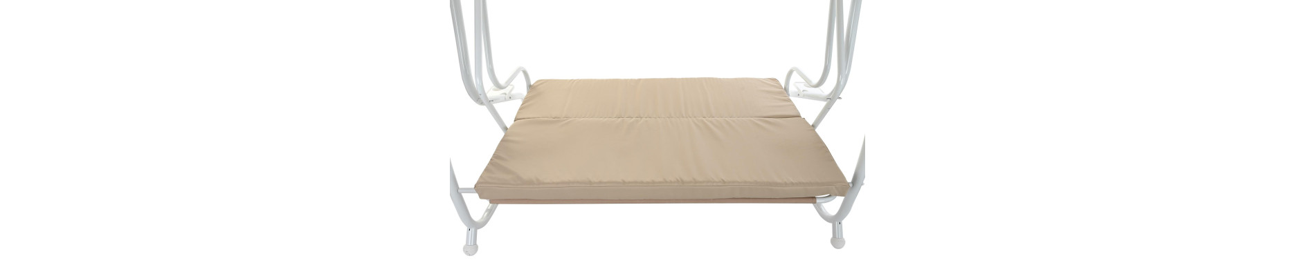 BANCO ACERO POLIESTER 210X120X167 COLUMPIO BEIGE